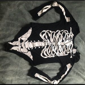 Skeleton bodysuit